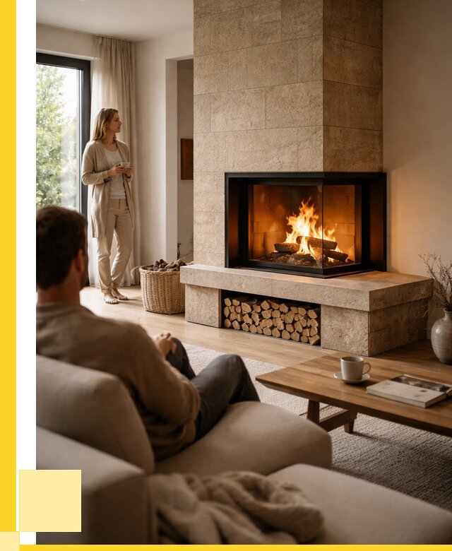 Угловые камины из кирпича установка в Санкте-Петербурге от 159420 р. ЭриданСнк