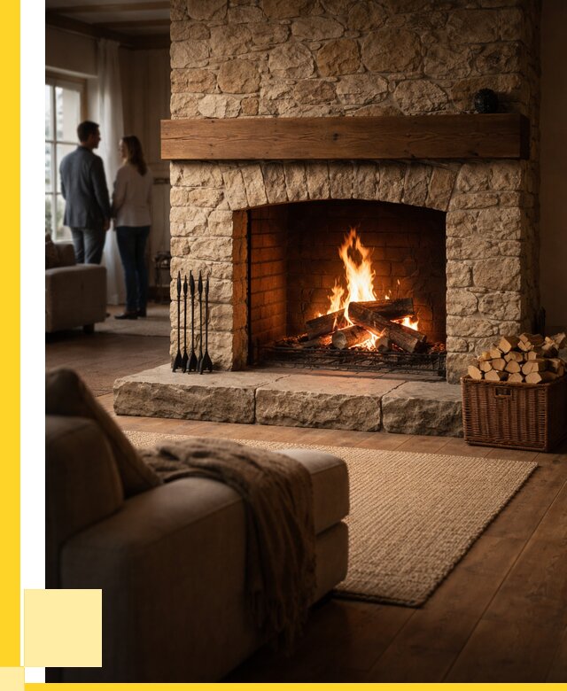 Открытые камины под ключ в Санкте-Петербурге от 159420 р. ЭриданСнк