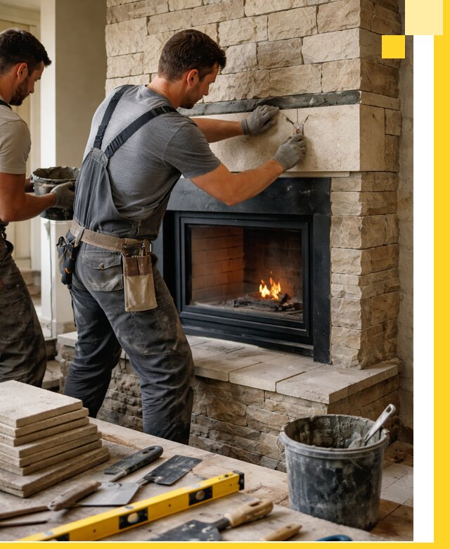 Проектирование и установка открытых каминов в Санкте-Петербурге