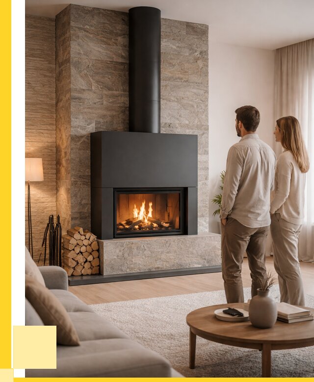 Закрытые камины под ключ в Санкте-Петербурге от 127536 р., ЭриданСнк