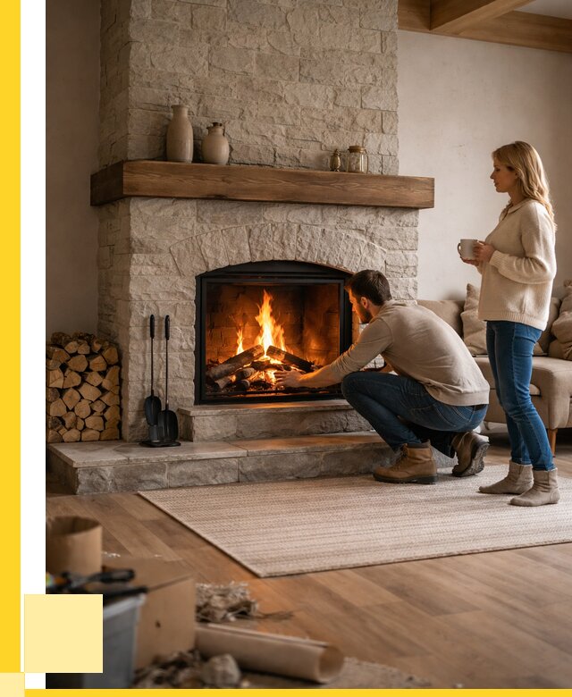 Камины для загородного дома в Санкте-Петербурге от 371980 р., ЭриданСнк