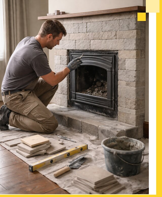 Профессиональный ремонт каминов в Санкте-Петербурге восстановление и сервис