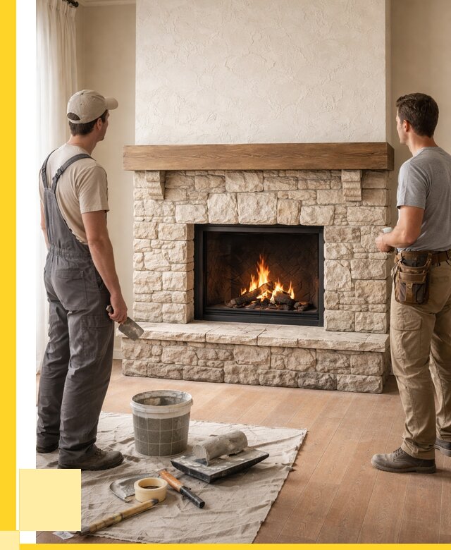 Отделка каминов в Санкте-Петербурге от 6908 р. под ключ | ЭриданСнк