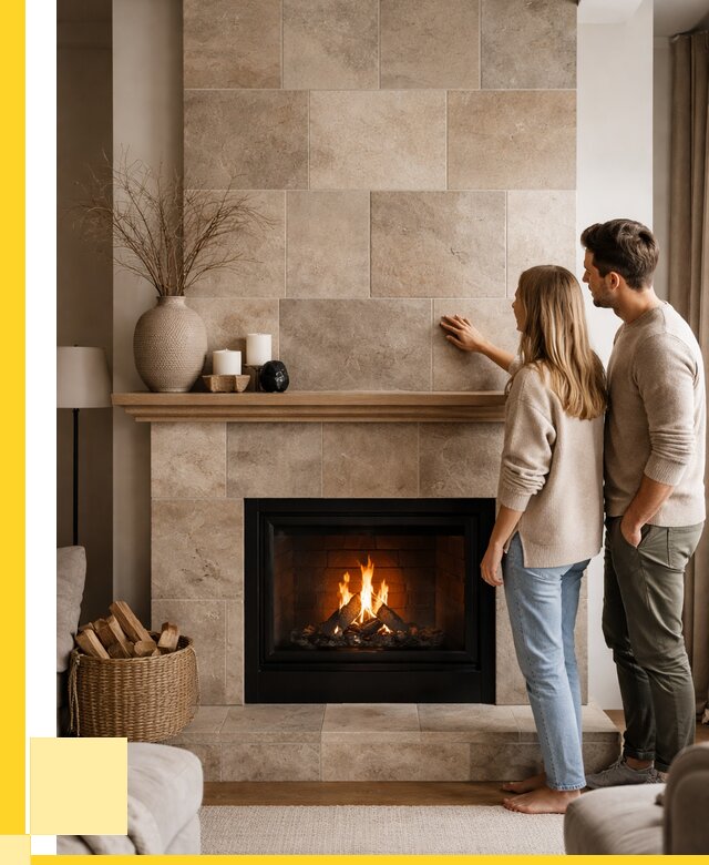 Облицовка каминов керамогранитом в Санкте-Петербурге от 4783 р. | ЭриданСнк