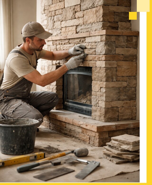 Проектирование и установка печей-каминов под ключ в Санкте-Петербурге