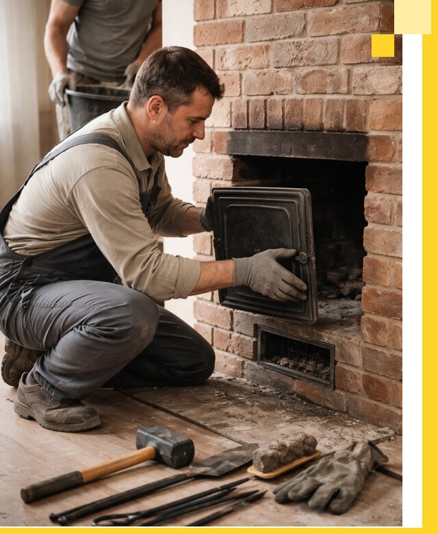 Ремонт печей в Санкте-Петербурге с гарантией качества и безопасности