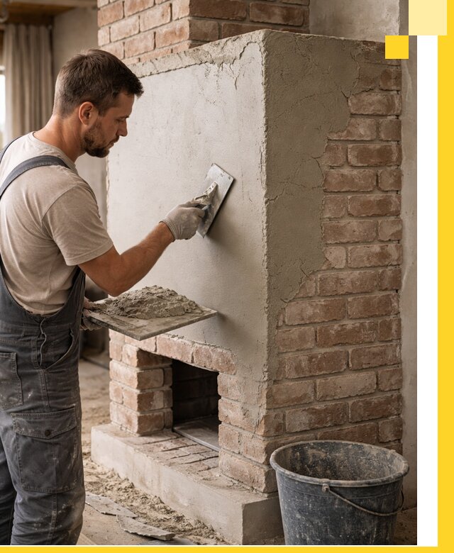 Отделка печей и облицовка каминов в Санкте-Петербурге под ключ