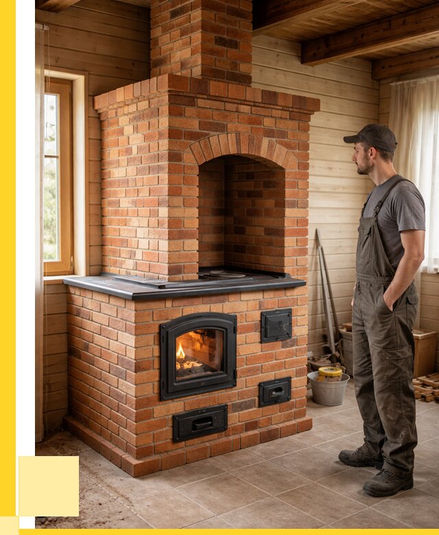 Кирпичные печи в Санкте-Петербурге: купить от 159420 р. | ЭриданСнк