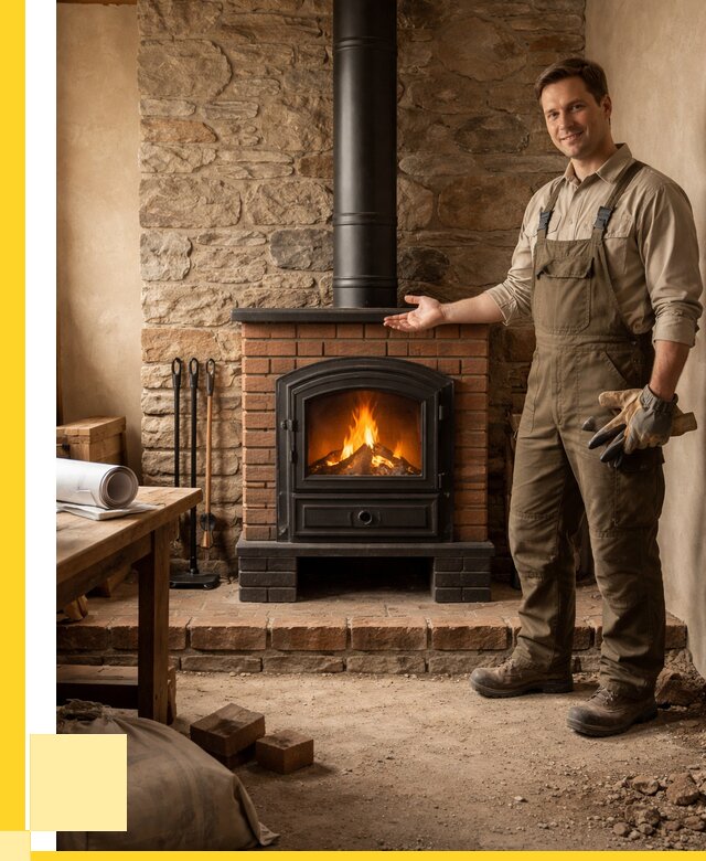 Печи отопительные из кирпича в Санкте-Петербурге от 85024 р., ЭриданСнк