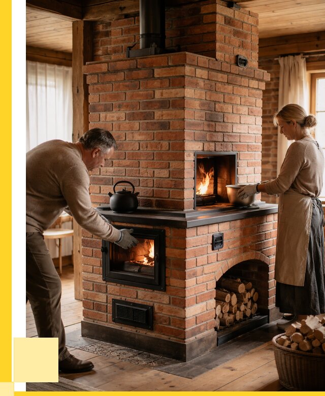 Печи для загородного дома под ключ в Санкте-Петербурге от 85024 р. | ЭриданСнк