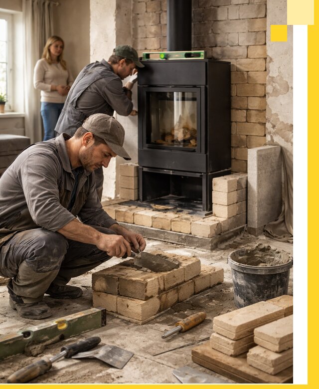 Печи и камины под ключ: проект, установка в Санкте-Петербурге