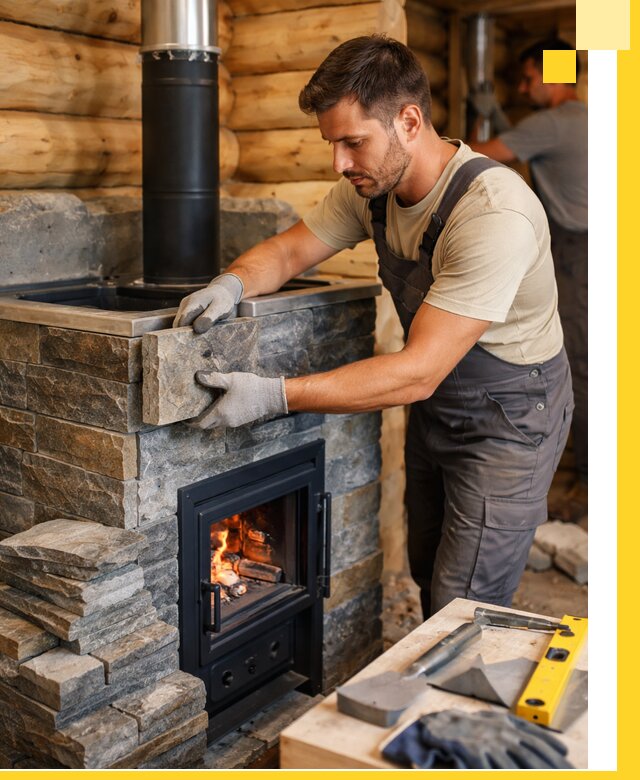 Печи для бани под ключ в Санкте-Петербурге: изготовление и монтаж