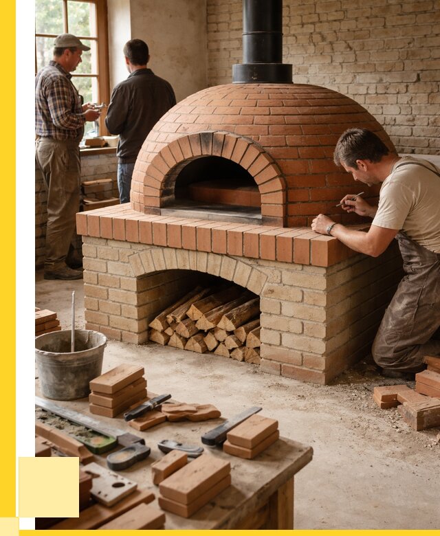 Помпейская печь дровяная для пиццы в Санкте-Петербурге | ЭриданСнк от 212560 р.