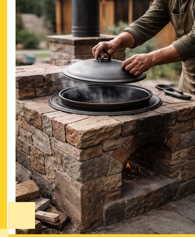 Печи для казана в Санкте-Петербурге по цене от 19130 р. | ЭриданСнк