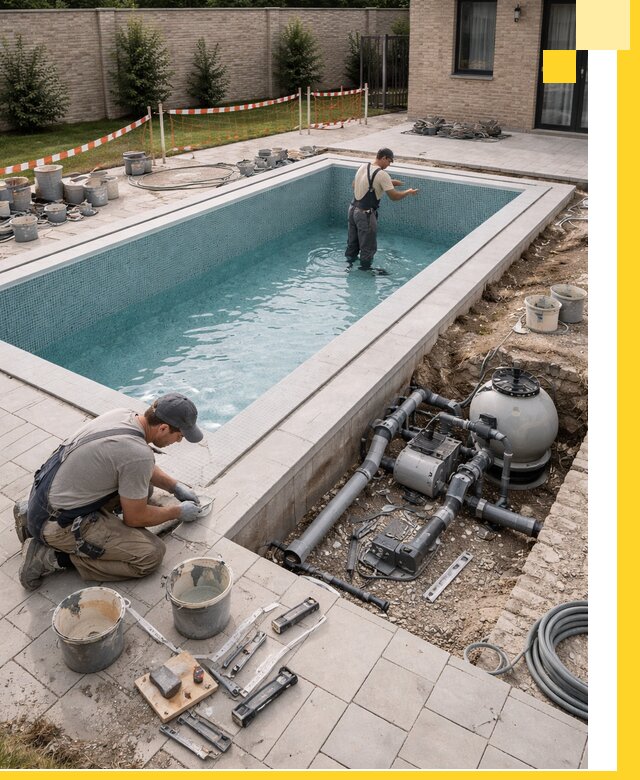 Строительство бассейнов под ключ в Санкте-Петербурге: проекты и монтаж