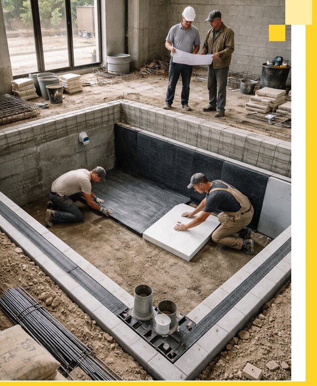 Проекты частных и общественных бассейнов под ключ в Санкте-Петербурге