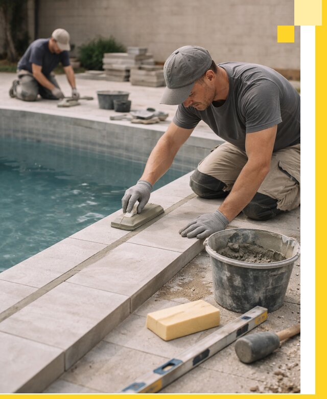 Отделка бассейнов в Санкте-Петербурге: декоративная отделка и гидроизоляция