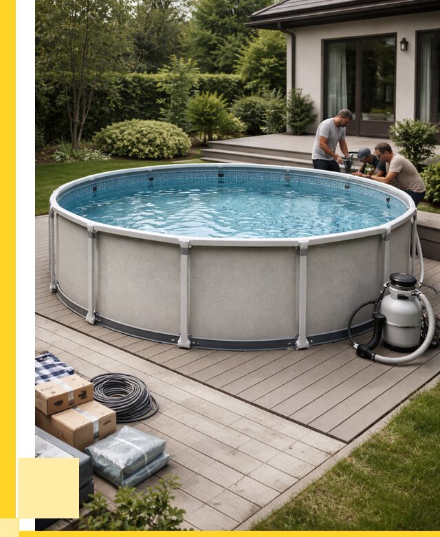 Купить каркасные бассейны в Санкте-Петербурге от 47826 р. | ЭриданСнк