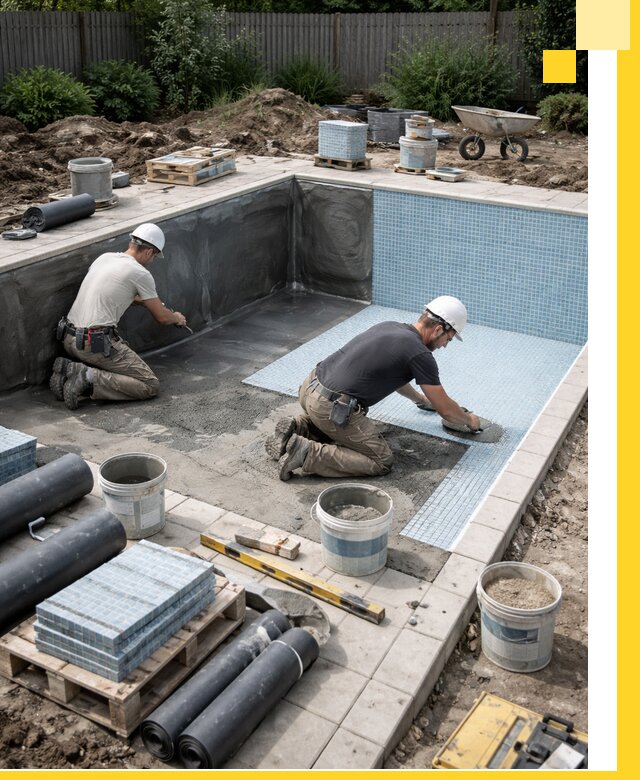 Проектирование и строительство стационарных бассейнов в Санкте-Петербурге