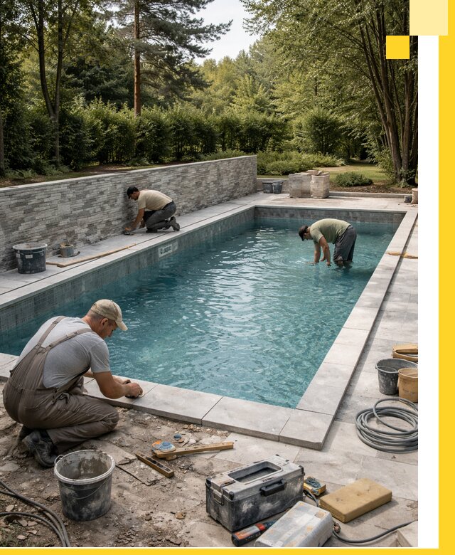 Проектирование и строительство частных бассейнов в Санкте-Петербурге