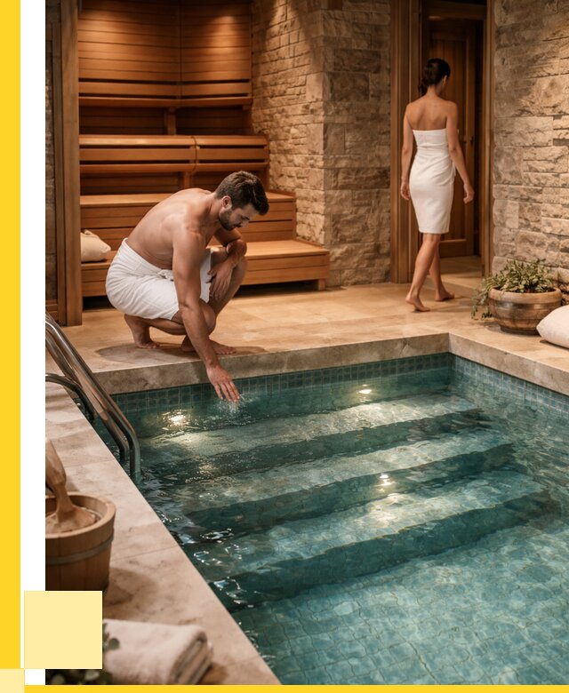 Сауна с бассейном под ключ в Санкте-Петербурге от 127536 р., ЭриданСнк