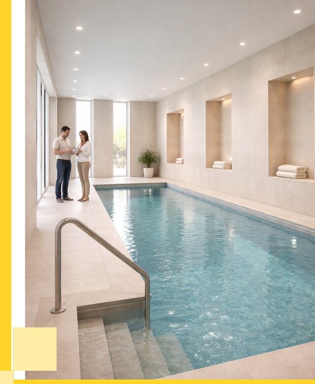 Бассейны в помещении под ключ в Санкте-Петербурге от 1594200 р. | ЭриданСнк