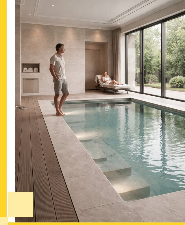 Бассейны в коттедже под ключ в Санкте-Петербурге от 1275360 р. | ЭриданСнк