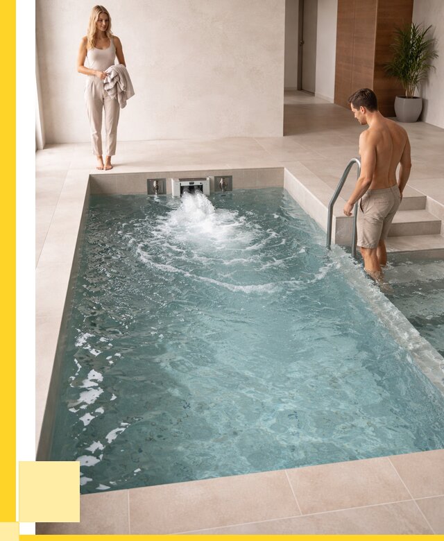 Бассейн с противотоком в Санкте-Петербурге от 265700 р. | ЭриданСнк