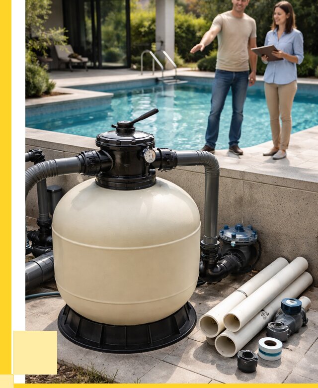 Песочные фильтры для бассейнов в Санкте-Петербурге от 19130 р., ЭриданСнк