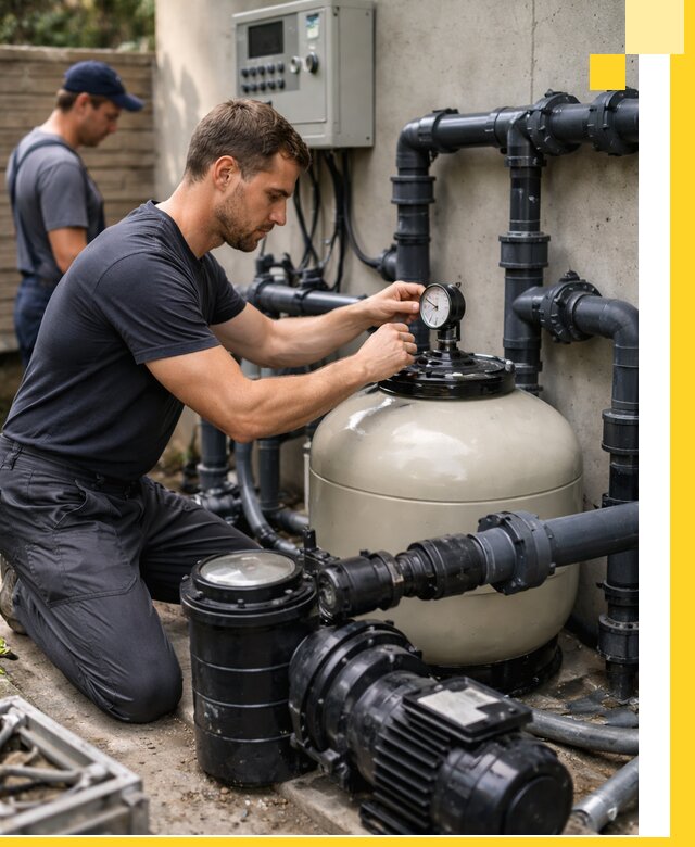 Поставка и монтаж фильтровального оборудования для бассейнов в Санкте-Петербурге