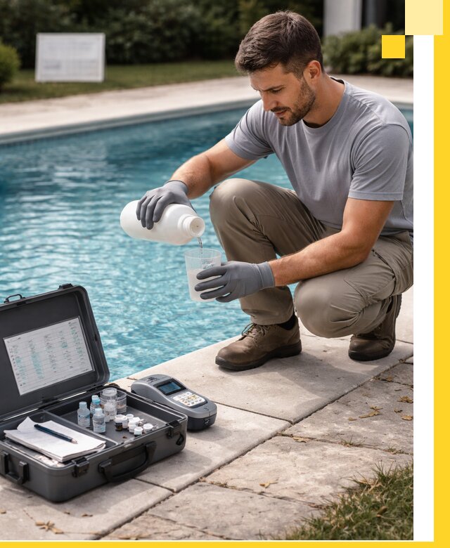 Профессиональная дезинфекция воды в бассейне в Санкте-Петербурге