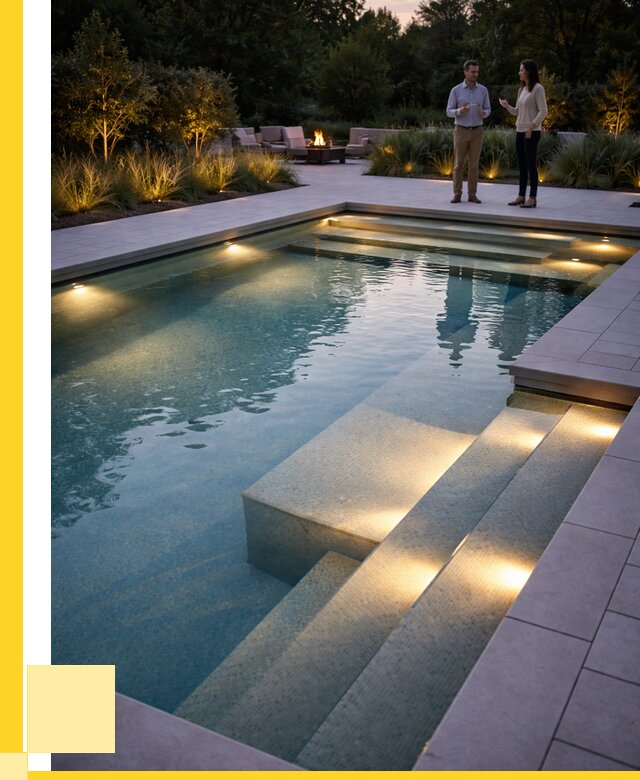 Освещение бассейнов в Санкте-Петербурге под ключ от 26570 р. | ЭриданСнк