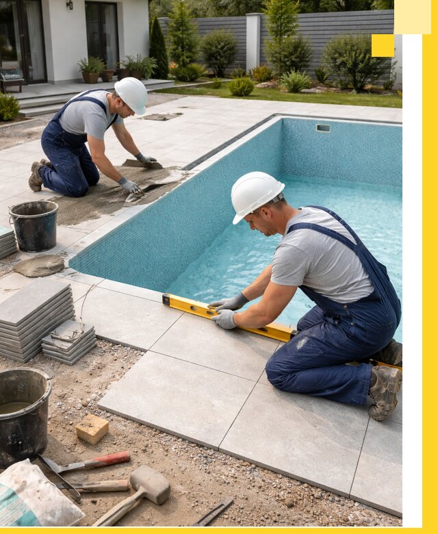 Строительство и монтаж плавательных бассейнов под ключ в Санкте-Петербурге