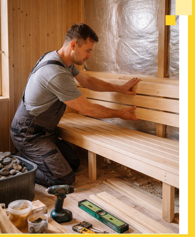 Проектирование, изготовление и монтаж финских саун в Санкте-Петербурге