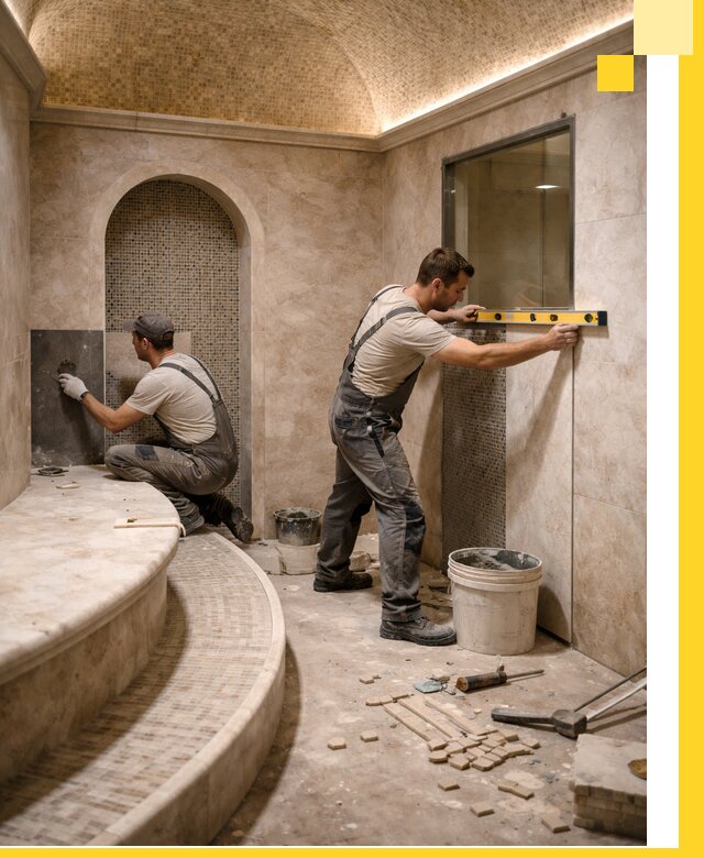 Проектирование и строительство саун с хамамом под ключ в Санкте-Петербурге