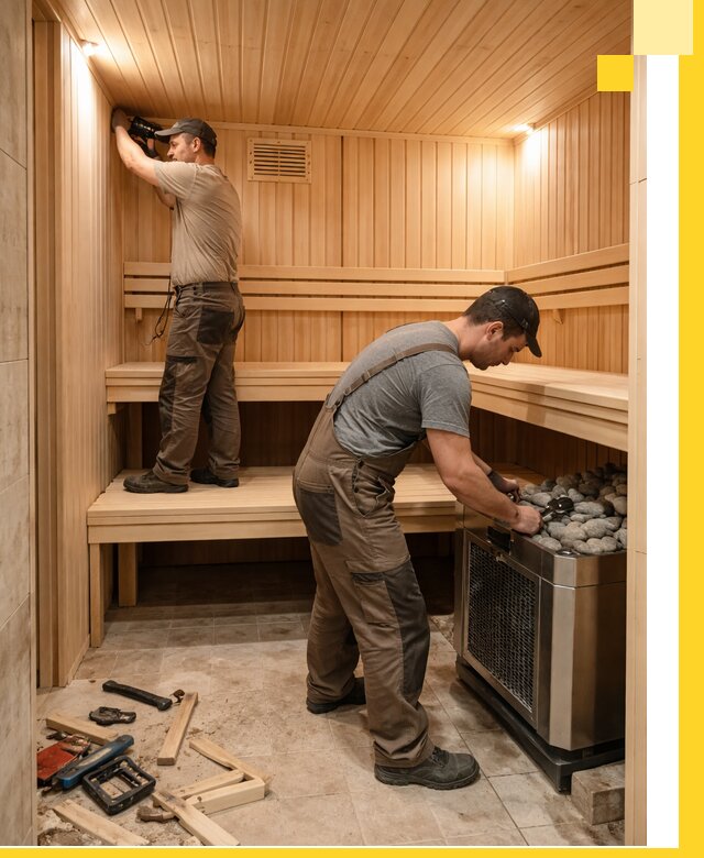 Купить сауну под ключ в Санкте-Петербурге с монтажом и гарантией