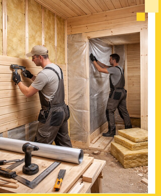 Бани под ключ в Санкте-Петербурге с проектом и полным монтажом