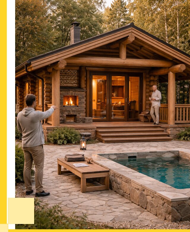 Проекты бань и хамам в Санкте-Петербурге от 26570 р. | ЭриданСнк