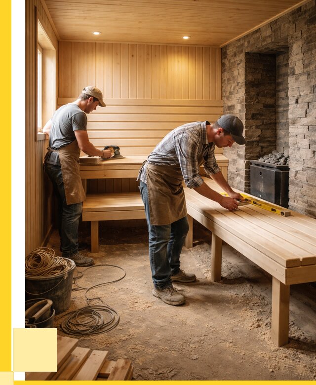 Отделка бани в Санкте-Петербурге: внутренняя отделка от 3188 р. | ЭриданСнк