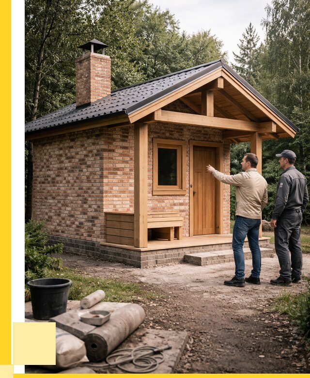 Кирпичные бани и печи в Санкте-Петербурге от 371980 р. | ЭриданСнк