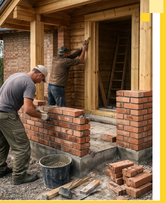 Строительство кирпичных бань под ключ в Санкте-Петербурге с гарантией качества