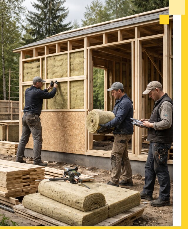 Проектирование и строительство каркасных бань в Санкте-Петербурге под ключ