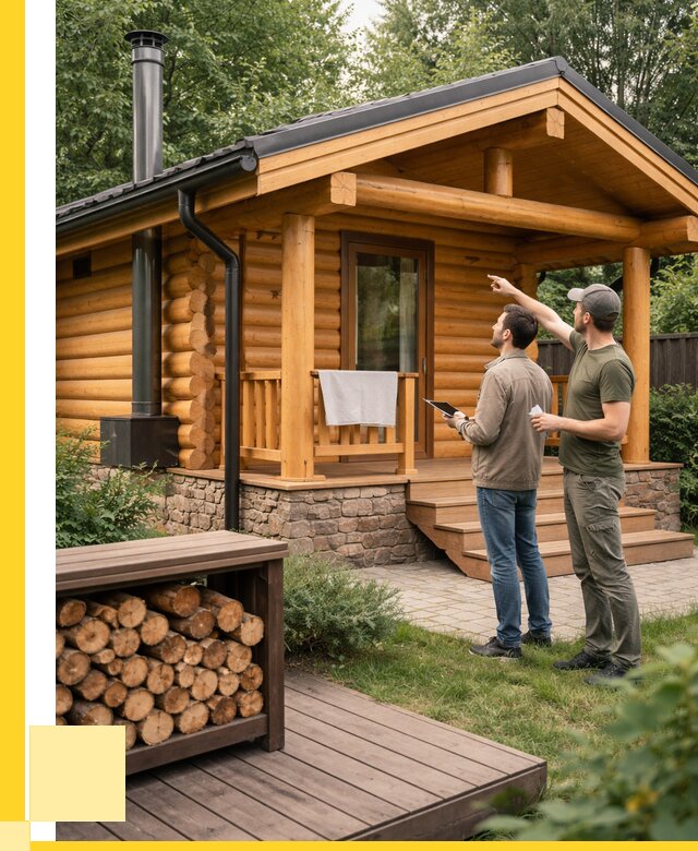 Бани для дачи под ключ в Санкте-Петербурге от 265700 р. | ЭриданСнк