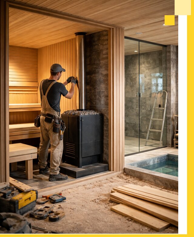 Полное строительство банных комплексов под ключ в Санкте-Петербурге