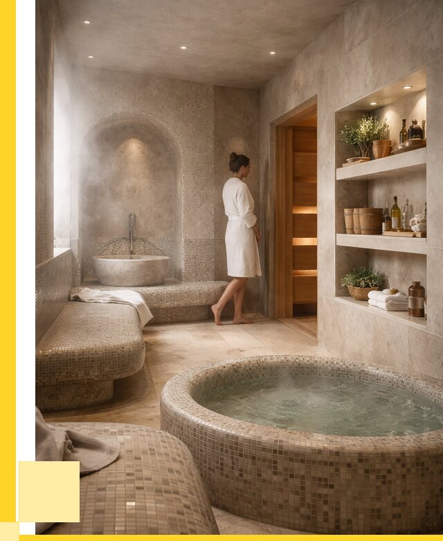 Строительство бани с хамамом в Санкте-Петербурге от 797100 р. | ЭриданСнк