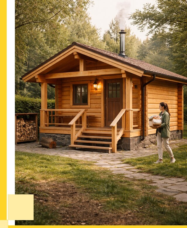 Купить баню под ключ в Санкте-Петербурге от 690820 р. | ЭриданСнк