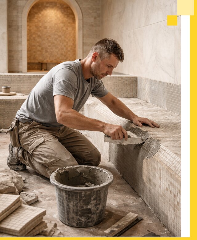 Строительство эксклюзивных хамамов под ключ в Санкте-Петербурге