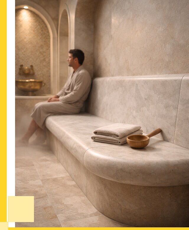 Сиденья для хамама в Санкте-Петербурге под ключ от 12754 р. | ЭриданСнк