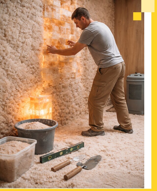 Проектирование и монтаж соляных комнат в Санкте-Петербурге под ключ