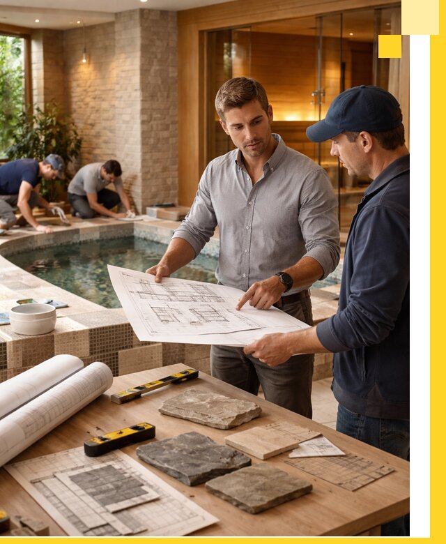 Проектирование SPA зон под ключ в Санкте-Петербурге с инженерией